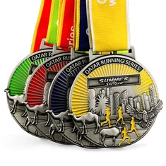 Blank Metal Award Running Sport Medal