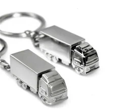 Privjesak za ključeve od automobila za vozače Poklon Kamion Metalni privjesak za ključeve