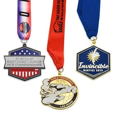 Prilagođena zlatna sportska medalja